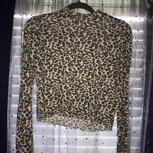 cheetah print top
